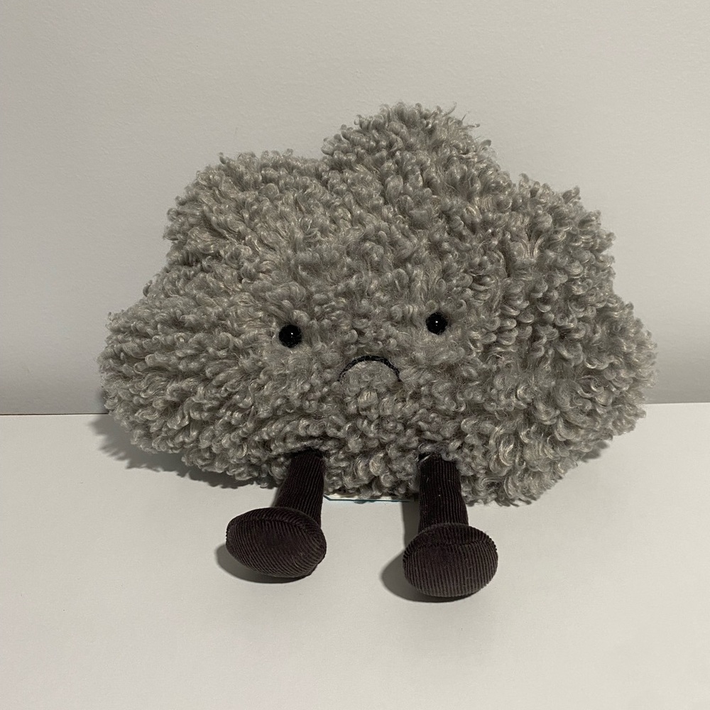 NWT Jellycat Amuseables Storm Cloud
